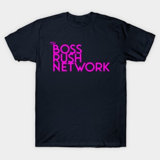 Boss Rush Network Logo (Pink) T-Shirt